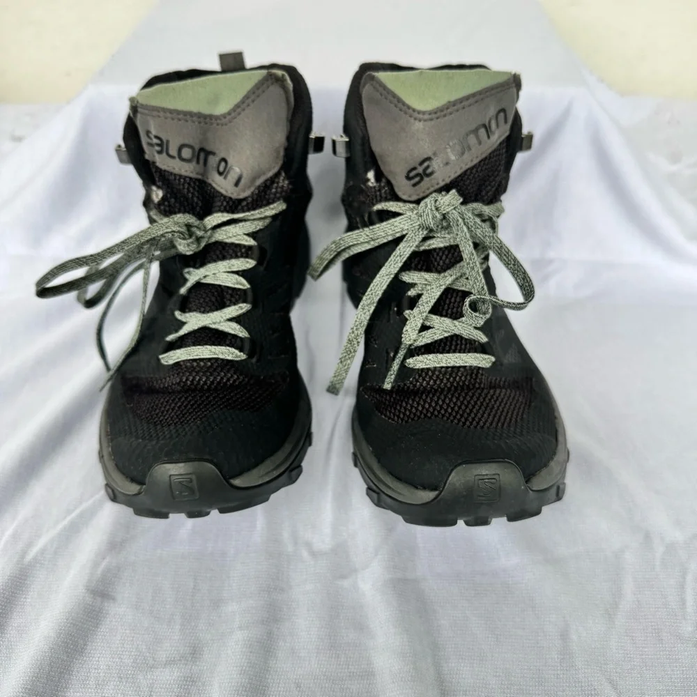SALOMON OUTline Mid GTX Hiking Boots - Women's Sz 7 - Picture 3 of 11